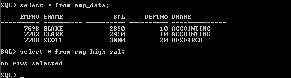 Drop And Recreate View In Oracle