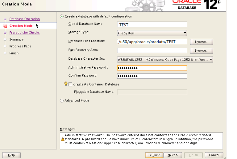 Step by Step Oracle 12c Database Installation on Linux - Techgoeasy