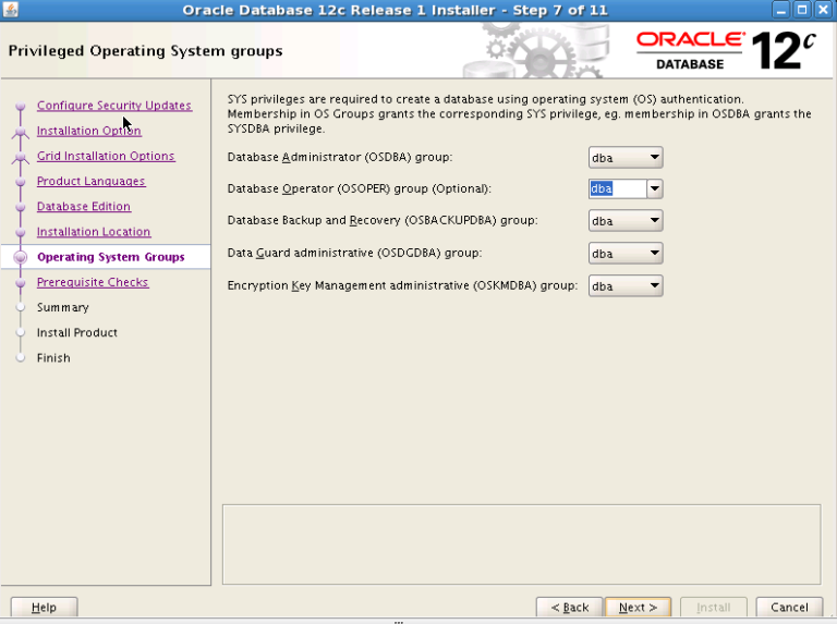 Step by Step Oracle 12c Database Installation on Linux - Techgoeasy