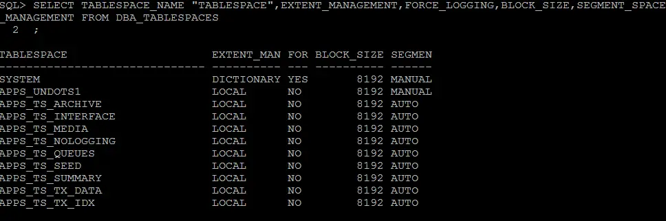 mirrorsync database name has a space