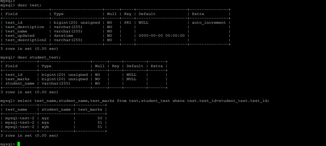 mysql join latest record