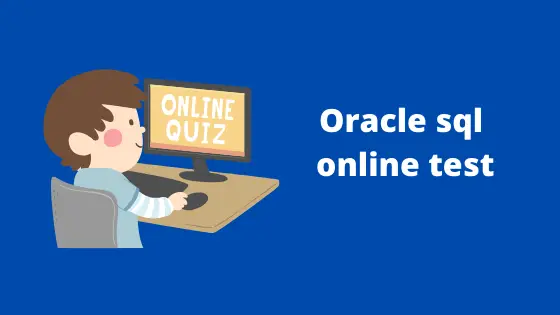 Oracle sql online test