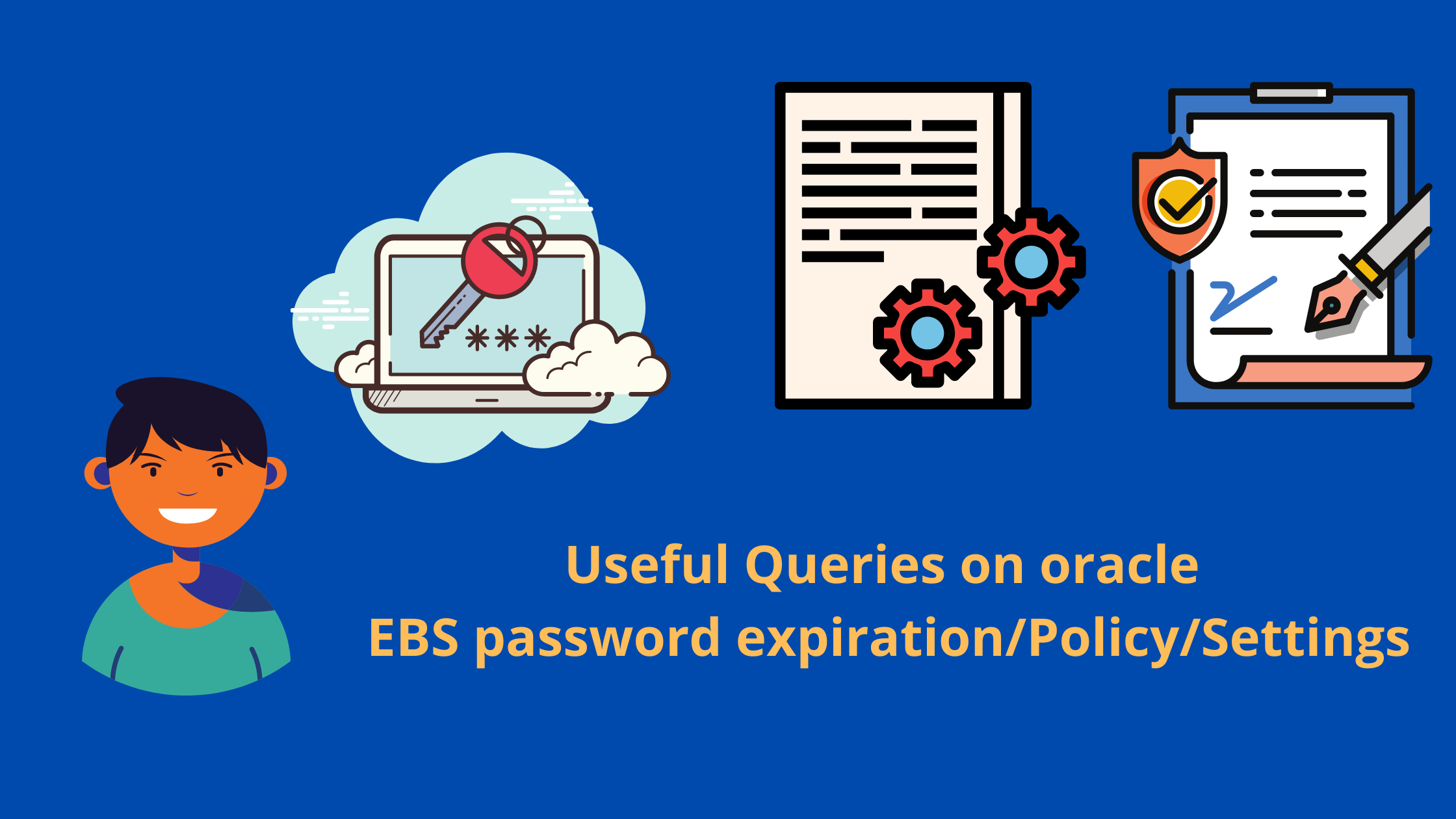 Oracle password. Useful picture.